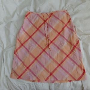 Knee length skirt
